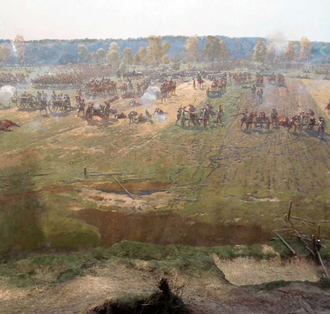 Бородино 1812 Bitva u Borodina (u Moskvy)