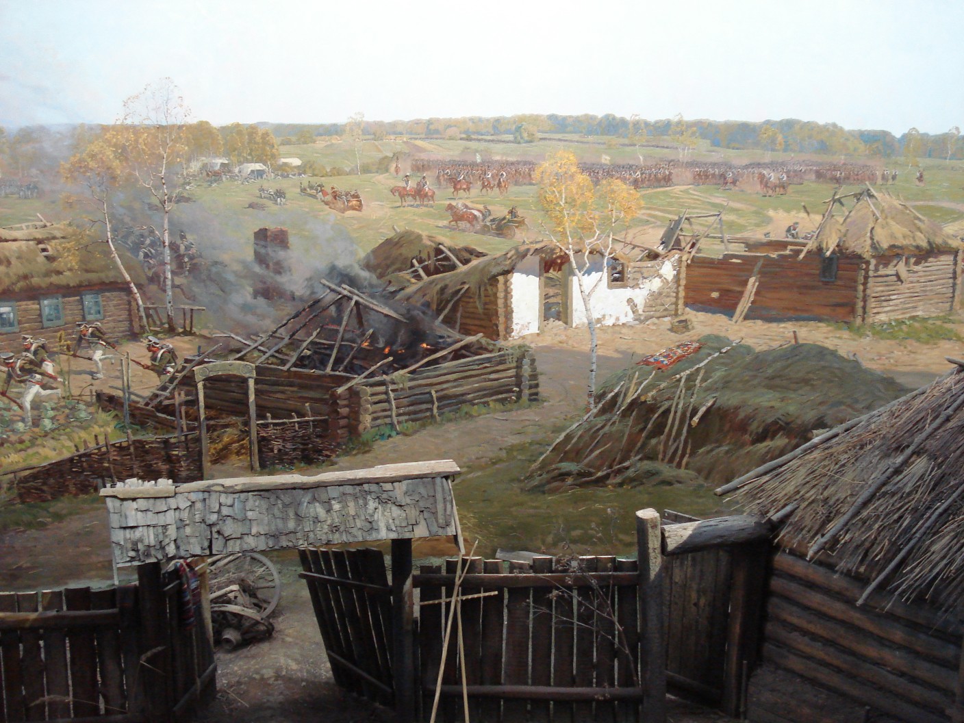 Das Panorama der Schlacht von Borodino 1812 Franz Roubaud