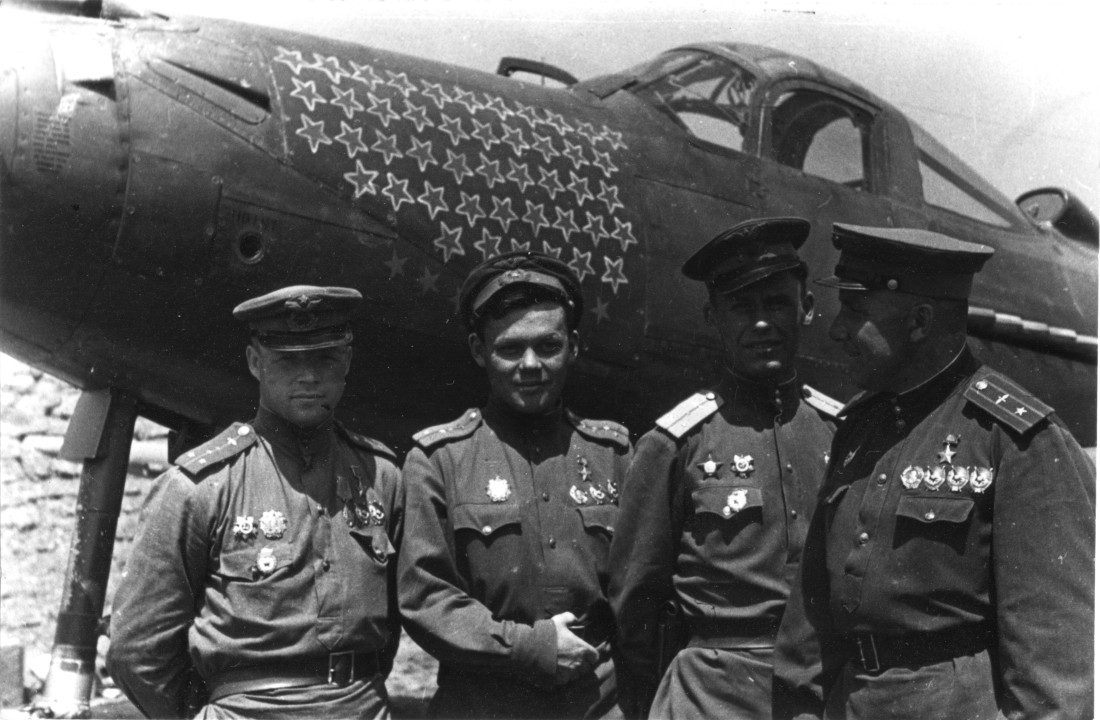 foto photo ww2 WWII Фото ВОВ ВВС Aces awarded with the Golden Star of the Hero of Soviet Union