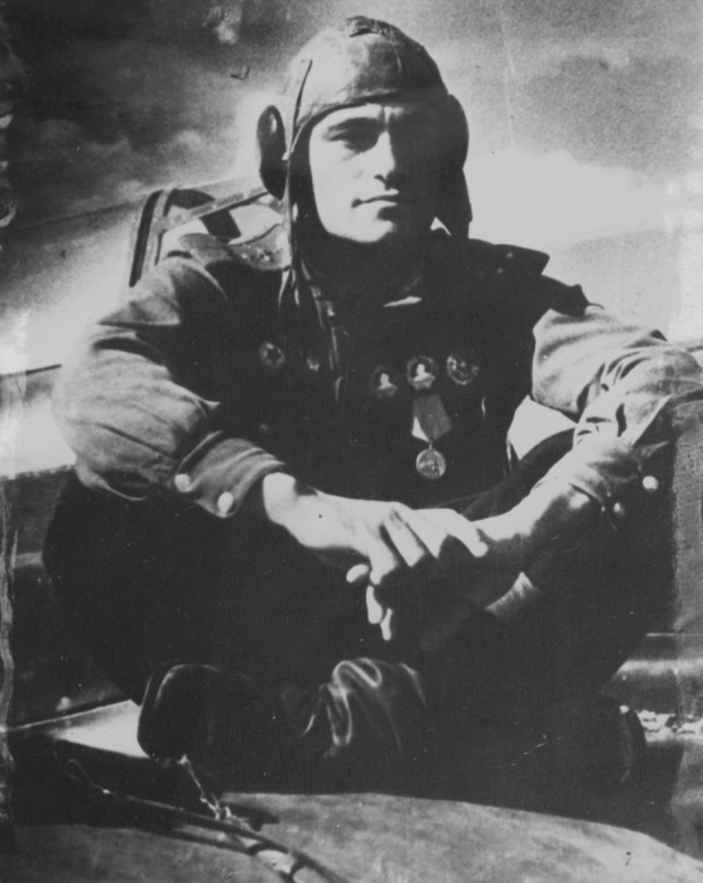 Yak-1 Amet-Han Sultan. He scored 30 individual victories + 19 shared victories, and 2 captured enemy planes