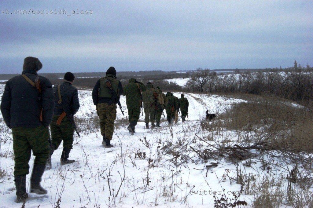 Infantry at Ukraine CivilianWar, foto of December 2014