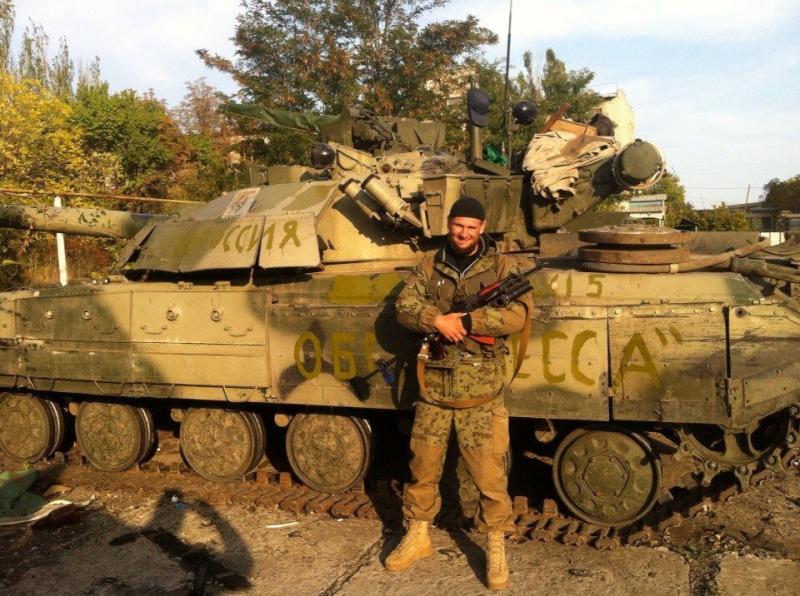 foto Ukrainischer Panzer T.64.BM Bulut Боевое применение Т 64 БМ на Украине