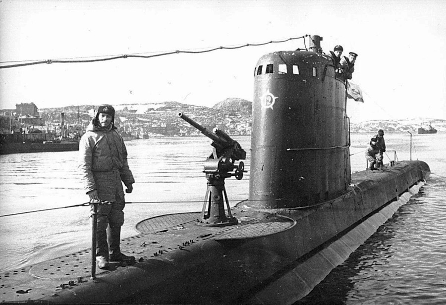 Fisanovich - commander of M-172 submarine USSR