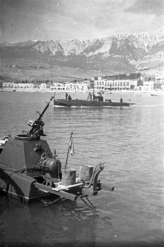 Советский торпедный катер Г-5м на Черном море РКВМФ