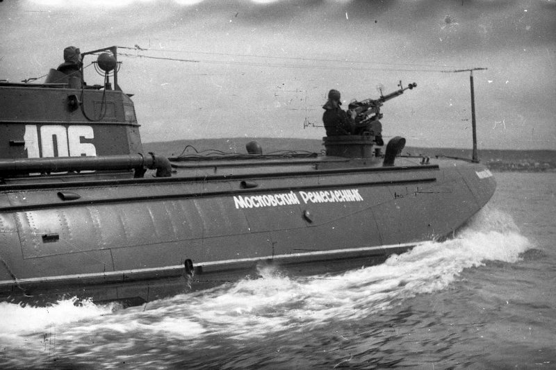 Советский малый торпедный катер Г5 РККФ Фото ВОВ