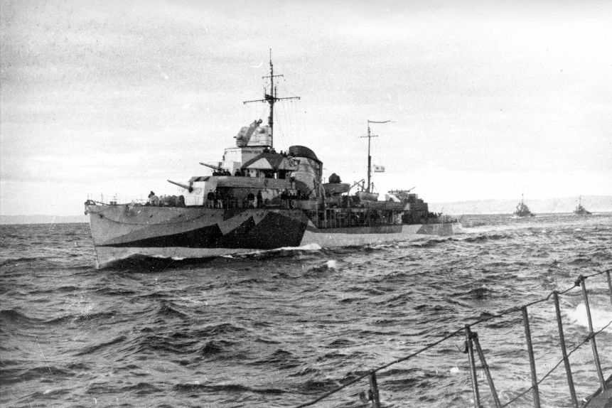 Съветският разрушител проект 7. многоцелевой быстроходный корабль, предназначенный для борьбы с подводными лодками и кораблями противника