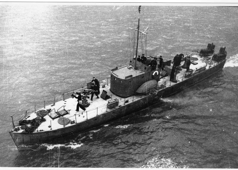 МО4 World War II Small Sea Hunter of USSR red fleet