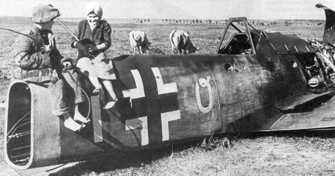 foto photo ww2 WWII USSR Fw190 deutsches Jagdflugzeug des Zweiten Weltkriegs