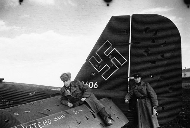 photo WWII USSR Ju52 