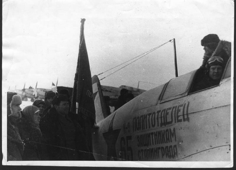 image Soviet Yakovlev fighter GPW Yak7 in combat