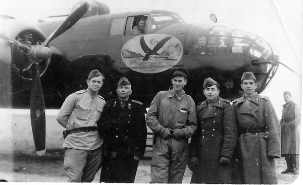 Mithchel bomber in Soviet Union foto