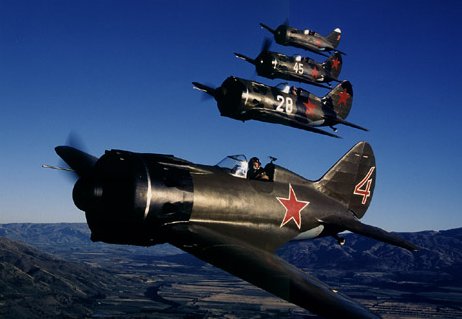 sovjetiskt jaktplan I.16 'Mosca' color photo