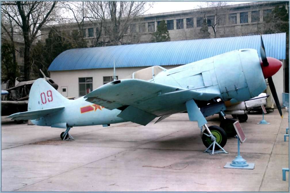 ВВС СССР цвет ВОВ color ww2 WWII VVS Ла-11 Китайский истребитель