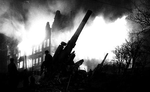 russian powerful artillery triplex 1945