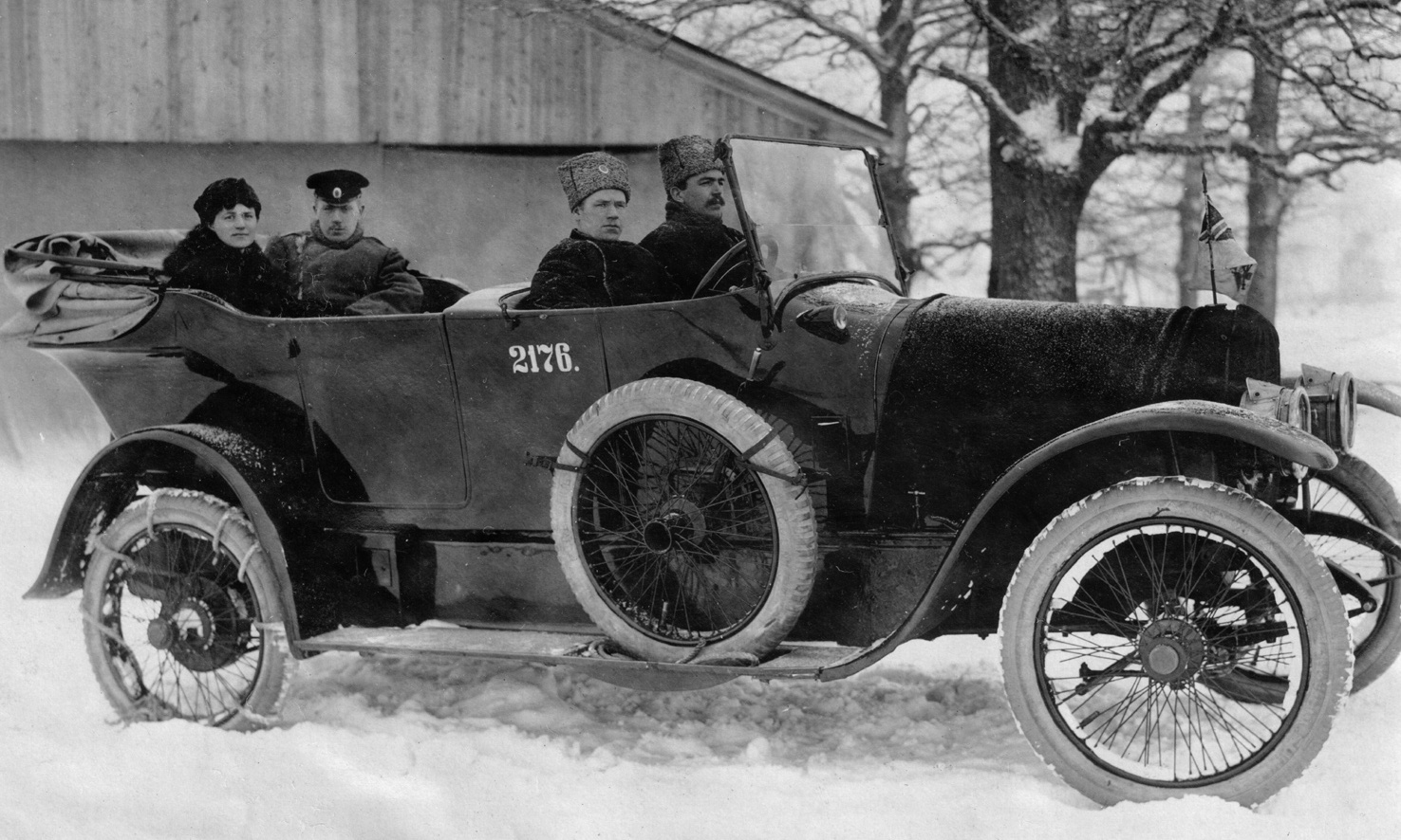 Russian military cars in WW1