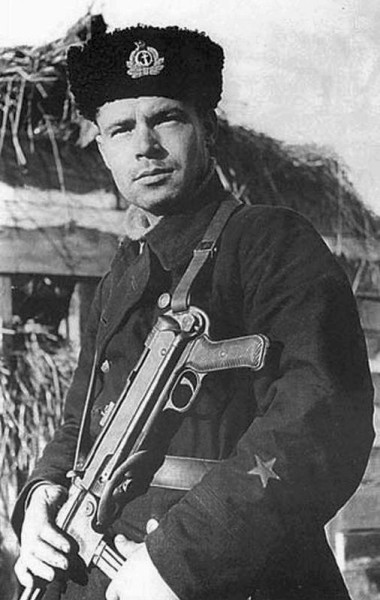 WW2 photo Soviet soldier of a fleet