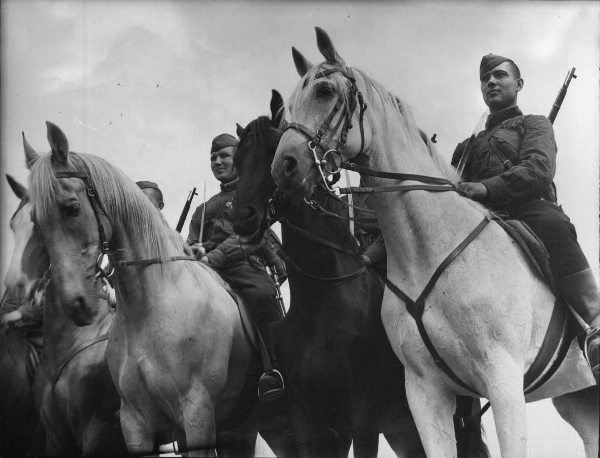 foto Russian ww2 cavalry
