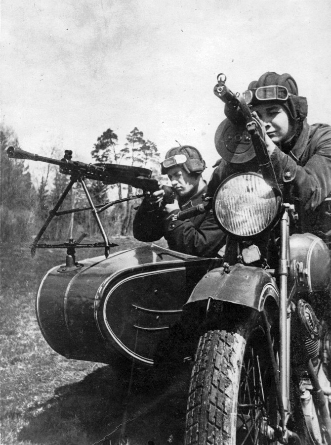 foto photo ww2 WWII Фото ВОВ РККА Russian motorcycle TIZ AM-600