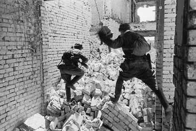 foto photo ww2 WWII Фото ВОВ Il combattimento in strada a Stalingrado, 1942