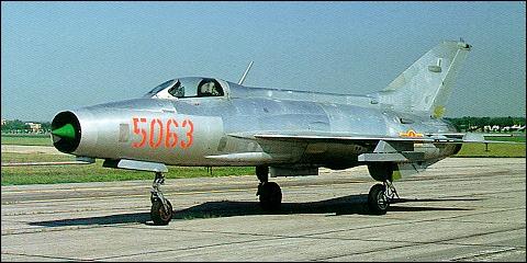MiG-21F fighter