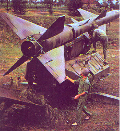 Soviet ZRK flak rocket S75 Dwina