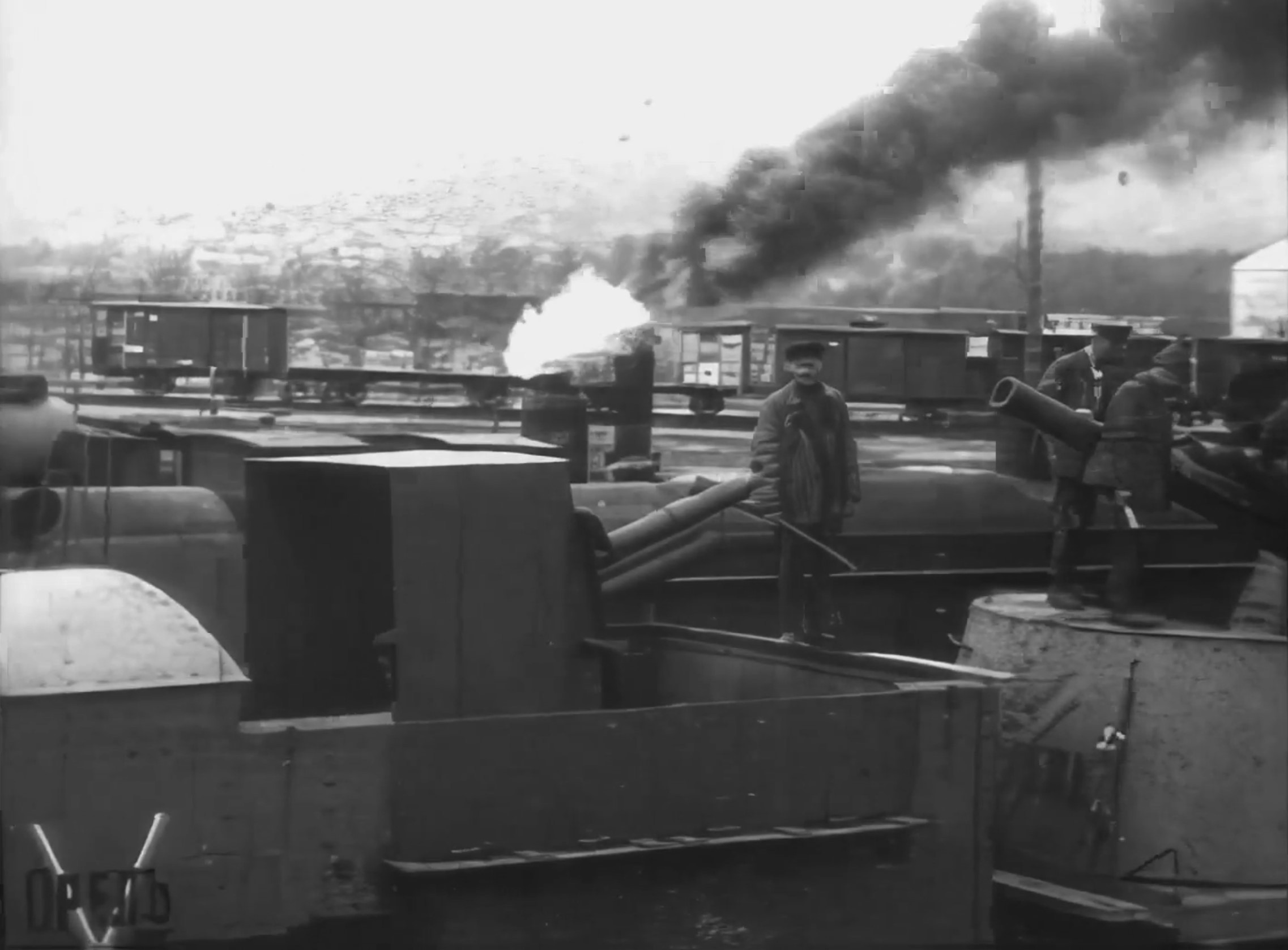 Armoured train Eagle in Novorossiysk