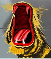 камо тигриный рык льва рисунки на самолётах времён ВОВ