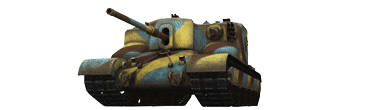 animated gif World of tanks AT15 rotating camo