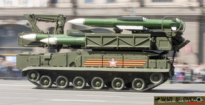 photo Russian 9A316 loading vehicle of air defense missile system