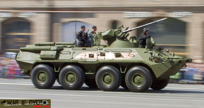 foto Russian APC BTR-82A Ruso vehiculo de combate de infanteria