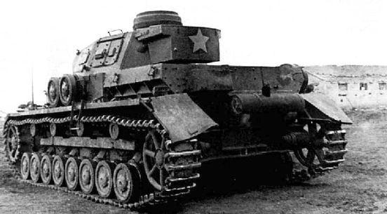 фото ВМВ Захваченный РККА средний танк Pz.IVF1