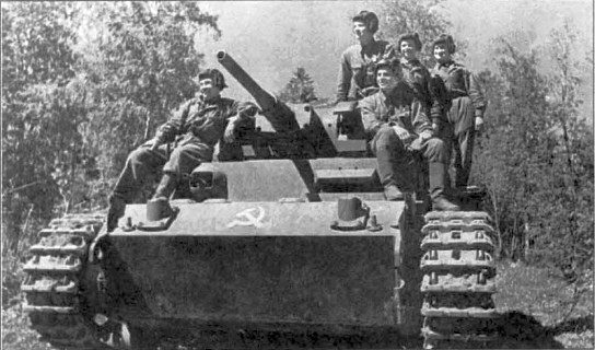 вражеской автобронетехники Panzer-III