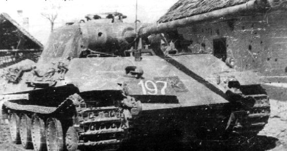 ВМВ использование трофеев в советской армии Panzerkampfwagen V Panther