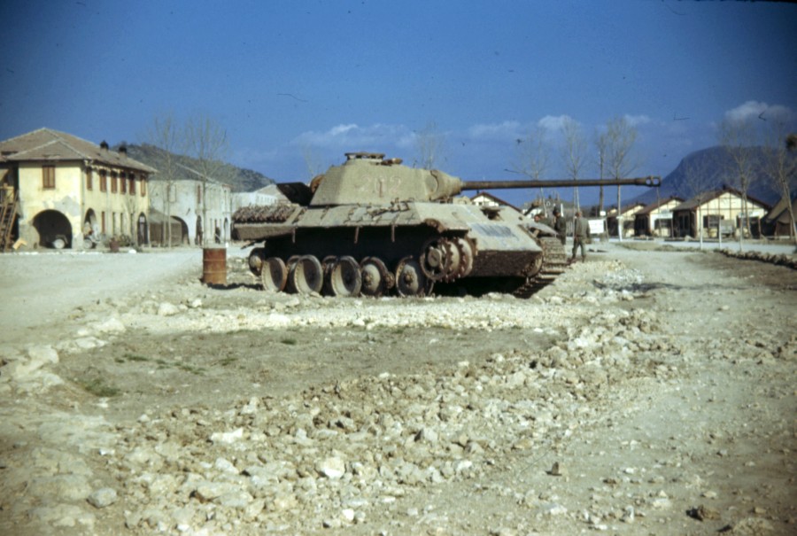 цвет фото  PzKpfw.5 Вторая мировая война