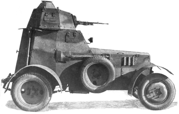 ход боевых действий фото бронеавтомобиль обр.34 Войско Польское