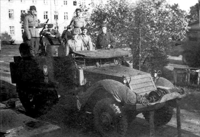 photo foto WWII WW2 ack-ack Polish (Soviet aid) flak M17