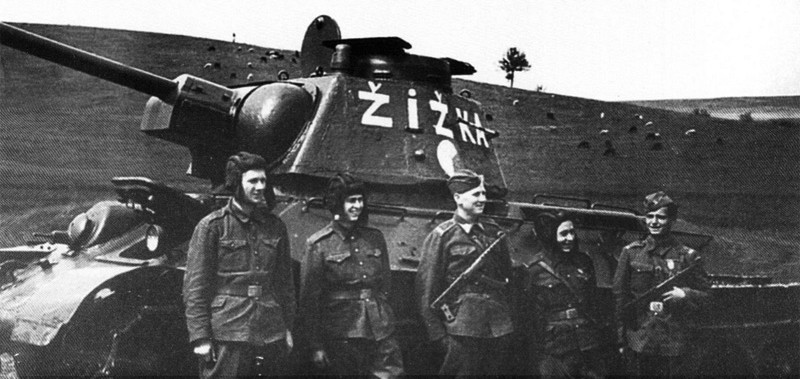 ceskoslovensky nadrz foto T-34/76 Zizka AFV