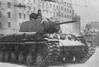 Red army KV1 armored vehicle photo