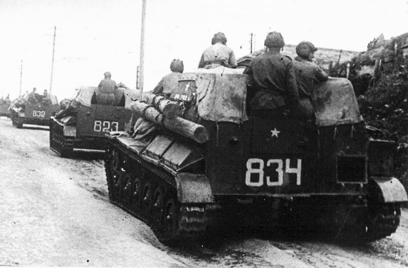 SU-76 Second world war armored fighting vehicle