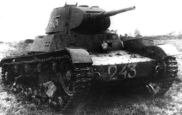foto photo ww2 WWII USSR Lengvasis tankas T26