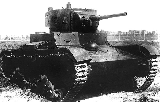 photo ww2 USSR Panzer T26