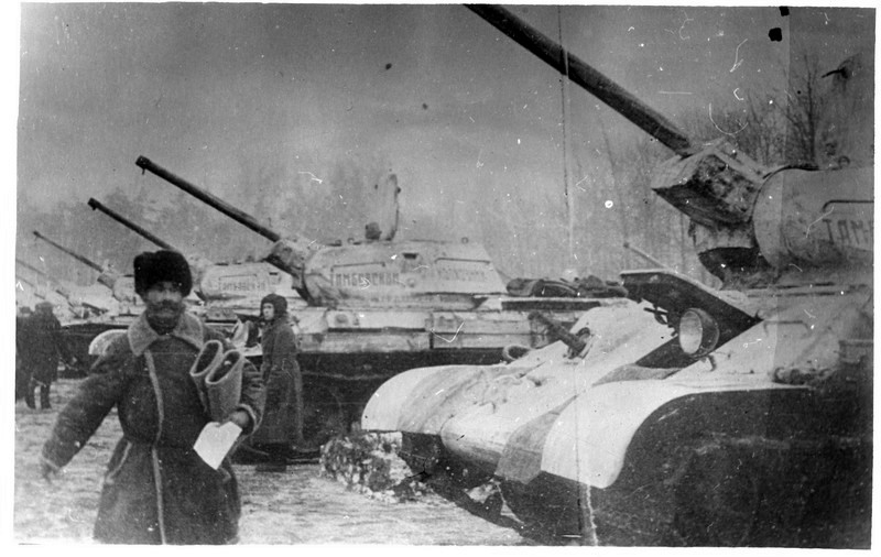 Т34 фото ВОВ СССР