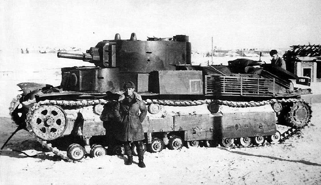 Soviet tank T28 with L-10 gun