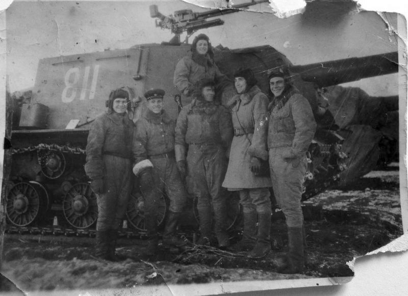 JSU-152 AFV wartime picture