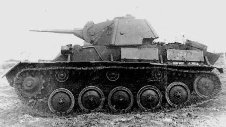 Советский легкий танк Т70