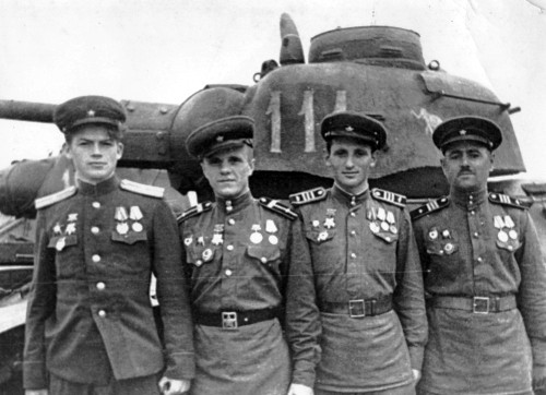 T-34-76 marked with the elefant emblem
