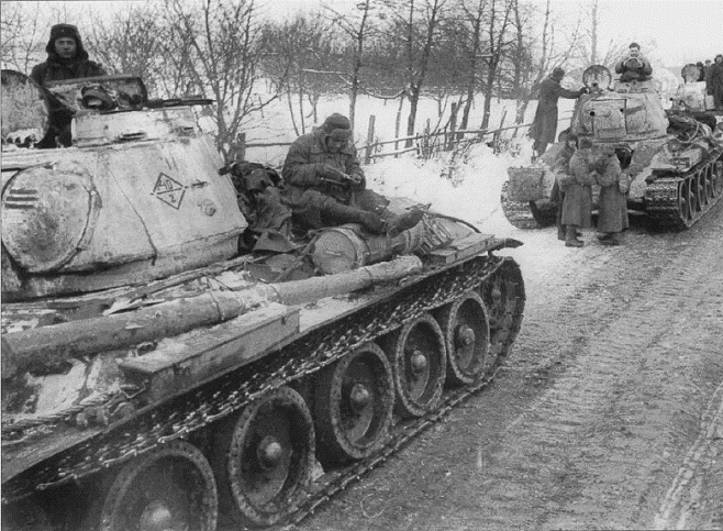 Тактические ОЗ танков 1-й ГТА СССР в ВОВ