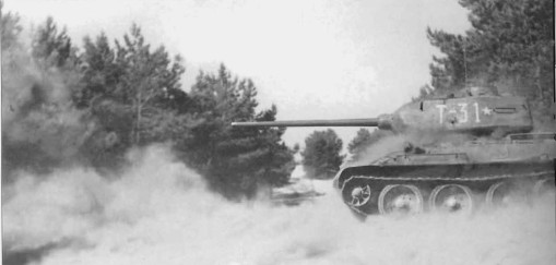 Soviet tank corps T-34-85