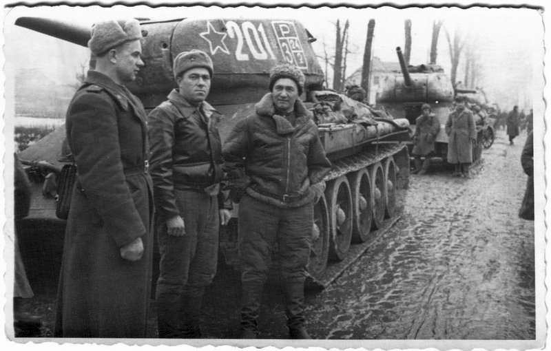 т34 sovetsky stredni tank. 5th Guards mechcorps T-34-85