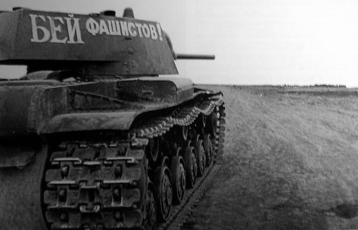 foto ww2 USSR char de combat KV1 L11